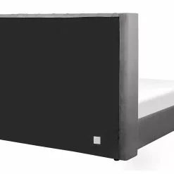 Beliani Bed Met Opbergruimte Fluweel Grijs In Diverse Formaten LUBBON -Exporteren Stoelen Winkel undef src sa picid 766791 type whitesh image scaled