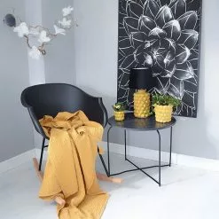 Beliani Schommelstoel Kunststof Zwart HARMONY -Exporteren Stoelen Winkel undef src sa picid 769335 type whitesh image