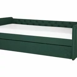 Beliani Bedbank Stof Donkergroen 80 X 200 LIBOURNE -Exporteren Stoelen Winkel undef src sa picid 770654 type whitesh image scaled