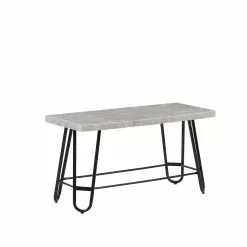 Beliani 4-zits Eetkamerset Grijs/zwart KEMPTON -Exporteren Stoelen Winkel undef src sa picid 773708 type whitesh image scaled