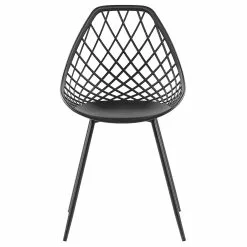 Beliani Eetkamerstoel Set Van 2 Kunststof Zwart CANTON 13 Beliani Eetkamerstoel Set Van 2 Kunststof Zwart CANTON -Exporteren Stoelen Winkel undef src sa picid 775158 type whitesh image scaled