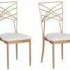 Beliani Eetkamerstoel Set Van 2 Metaal Roségoud GIRARD -Exporteren Stoelen Winkel undef src sa picid 775186 type whitesh image