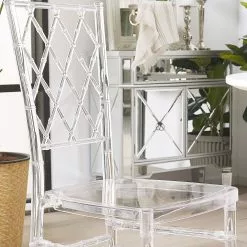 Beliani Eetkamerstoel Set Van 2 Kunststof Transparant CLARION -Exporteren Stoelen Winkel undef src sa picid 775204 type whitesh image scaled