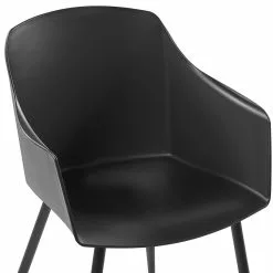 Beliani Eetkamerstoel Set Van 2 Plastic Zwart FONDA 15 Beliani Eetkamerstoel Set Van 2 Plastic Zwart FONDA -Exporteren Stoelen Winkel undef src sa picid 775269 type whitesh image scaled