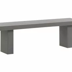 Beliani Tuinset Met 2 Banken Beton Grijs TARANTO -Exporteren Stoelen Winkel undef src sa picid 775866 type whitesh image scaled