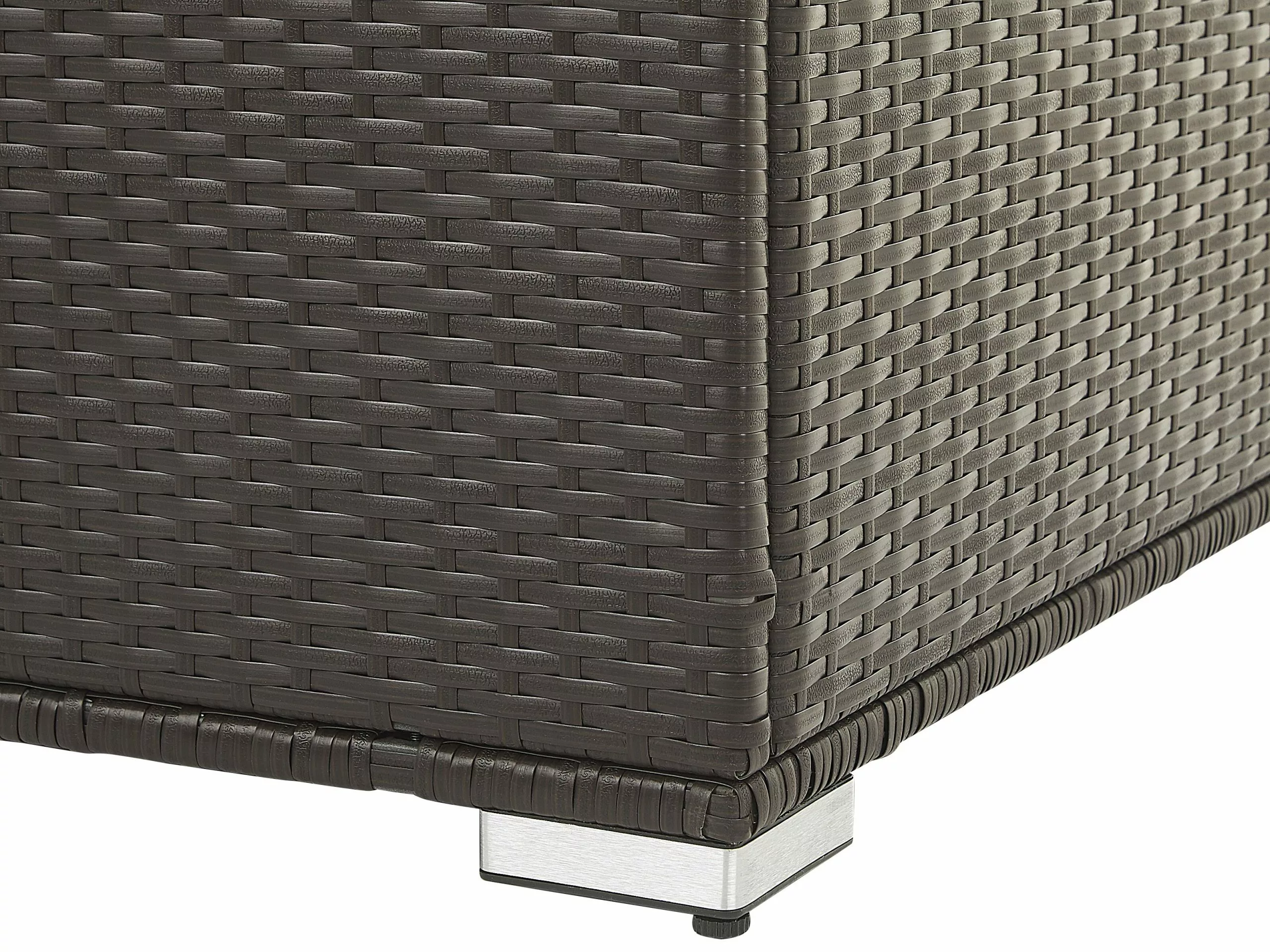 Beliani Kussenbox Rotan Bruin 155 X 75 MODENA 9 Beliani Kussenbox Rotan Bruin 155 X 75 MODENA - Afbeelding 7