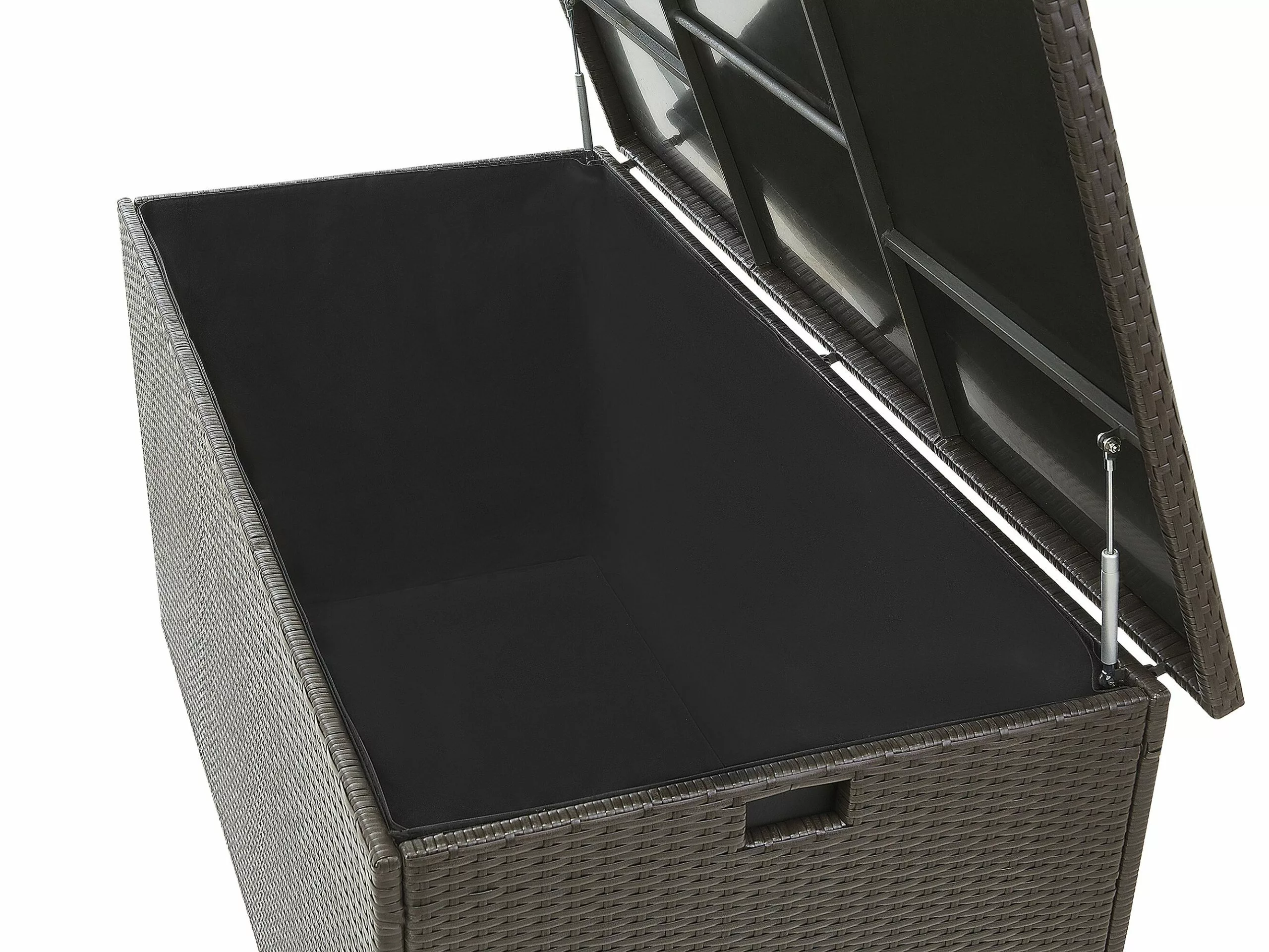 Beliani Kussenbox Rotan Bruin 155 X 75 MODENA 6 Beliani Kussenbox Rotan Bruin 155 X 75 MODENA - Afbeelding 4