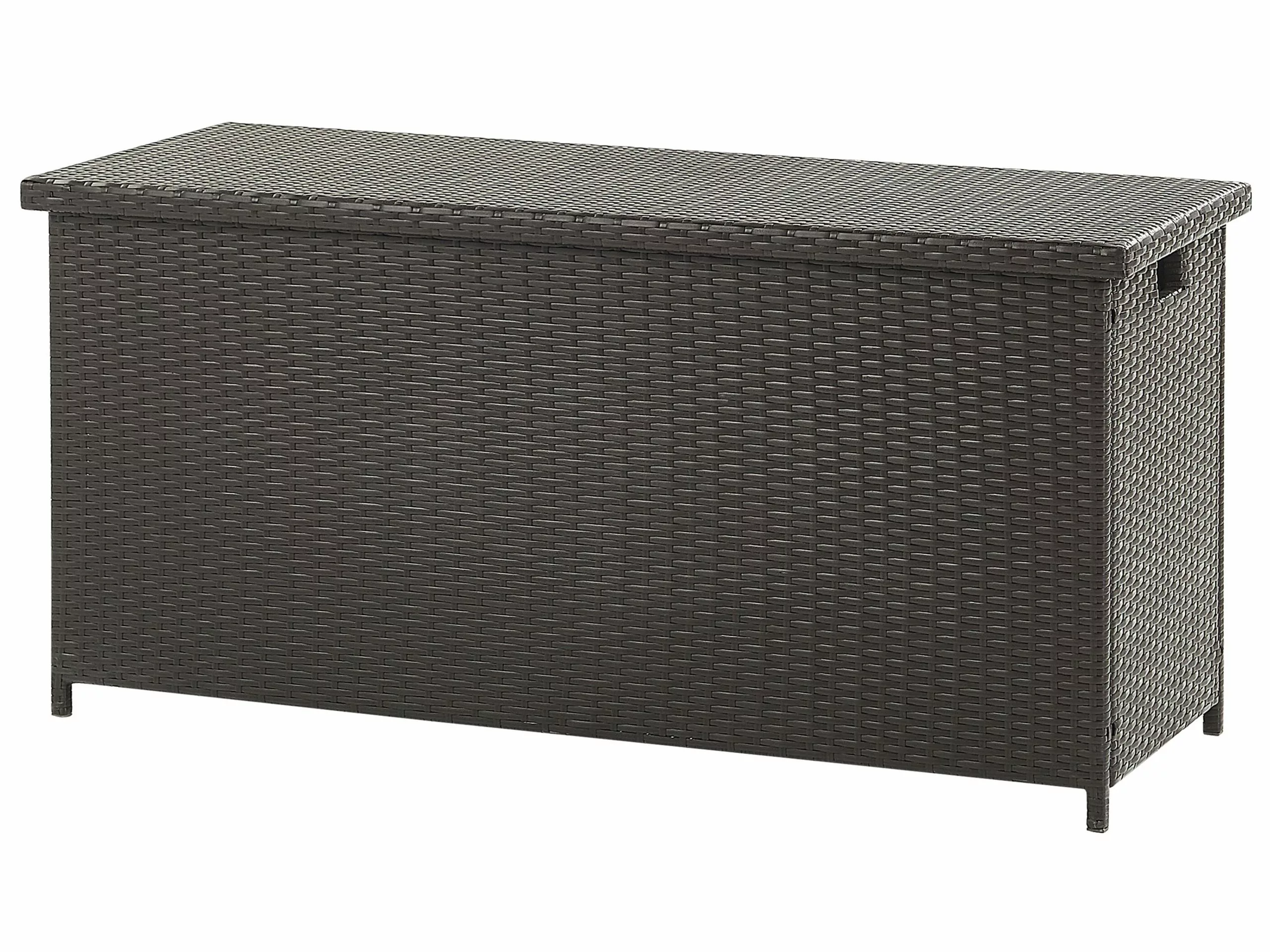 Beliani Kussenbox Rotan Bruin 126 X 46 MODENA - Afbeelding 3