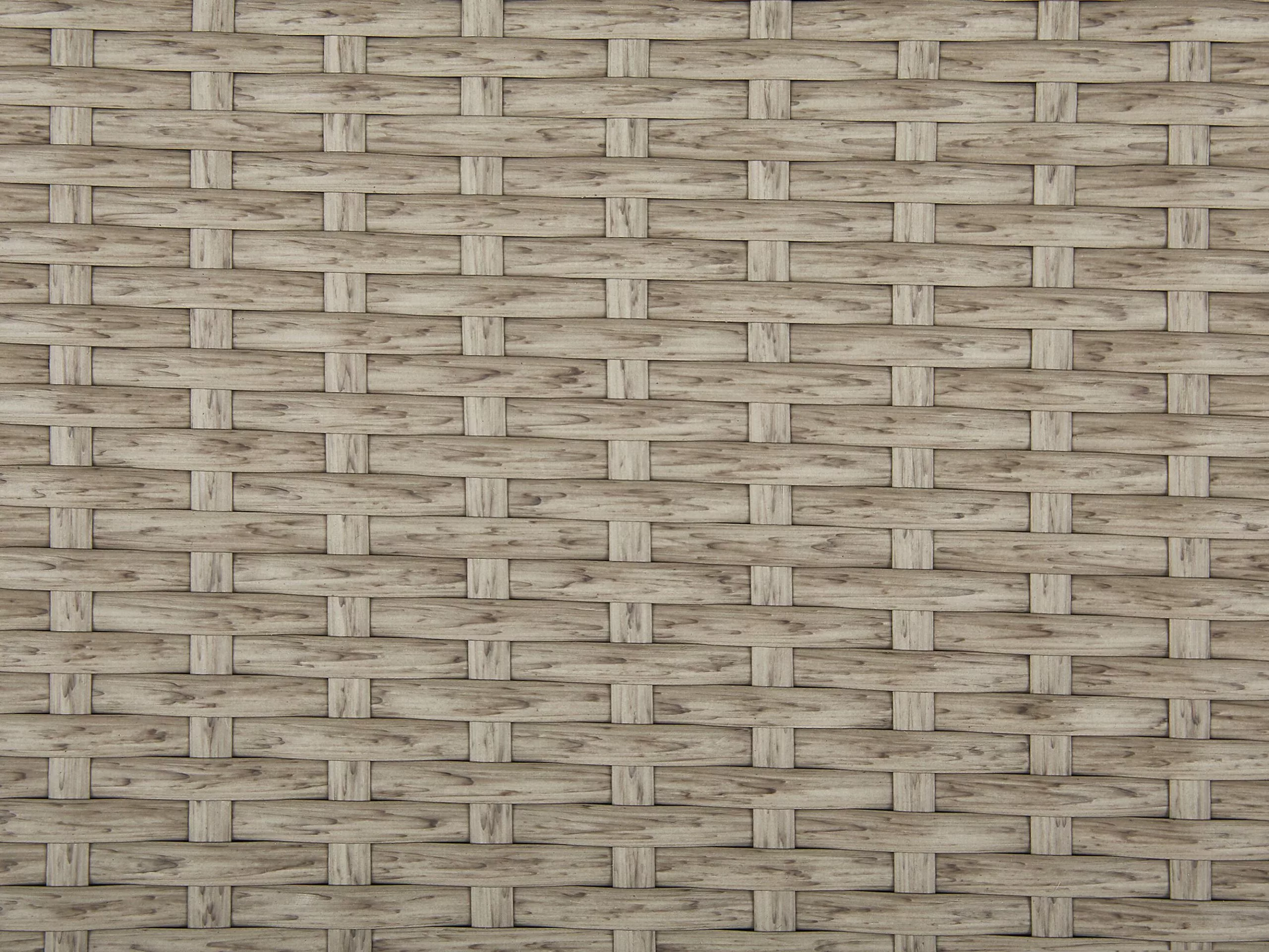 Beliani Kussenbox Rotan Taupe 126 X 46 MODENA - Afbeelding 8