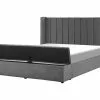 Beliani Bed Met Opbergruimte Fluweel Grijs In Diverse Formaten NOYERS -Exporteren Stoelen Winkel undef src sa picid 777142 type whitesh image