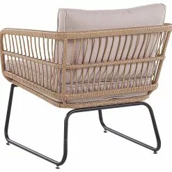 Beliani Loungeset 4-zits Rotan Beige RAVELLO -Exporteren Stoelen Winkel undef src sa picid 777345 type whitesh image scaled