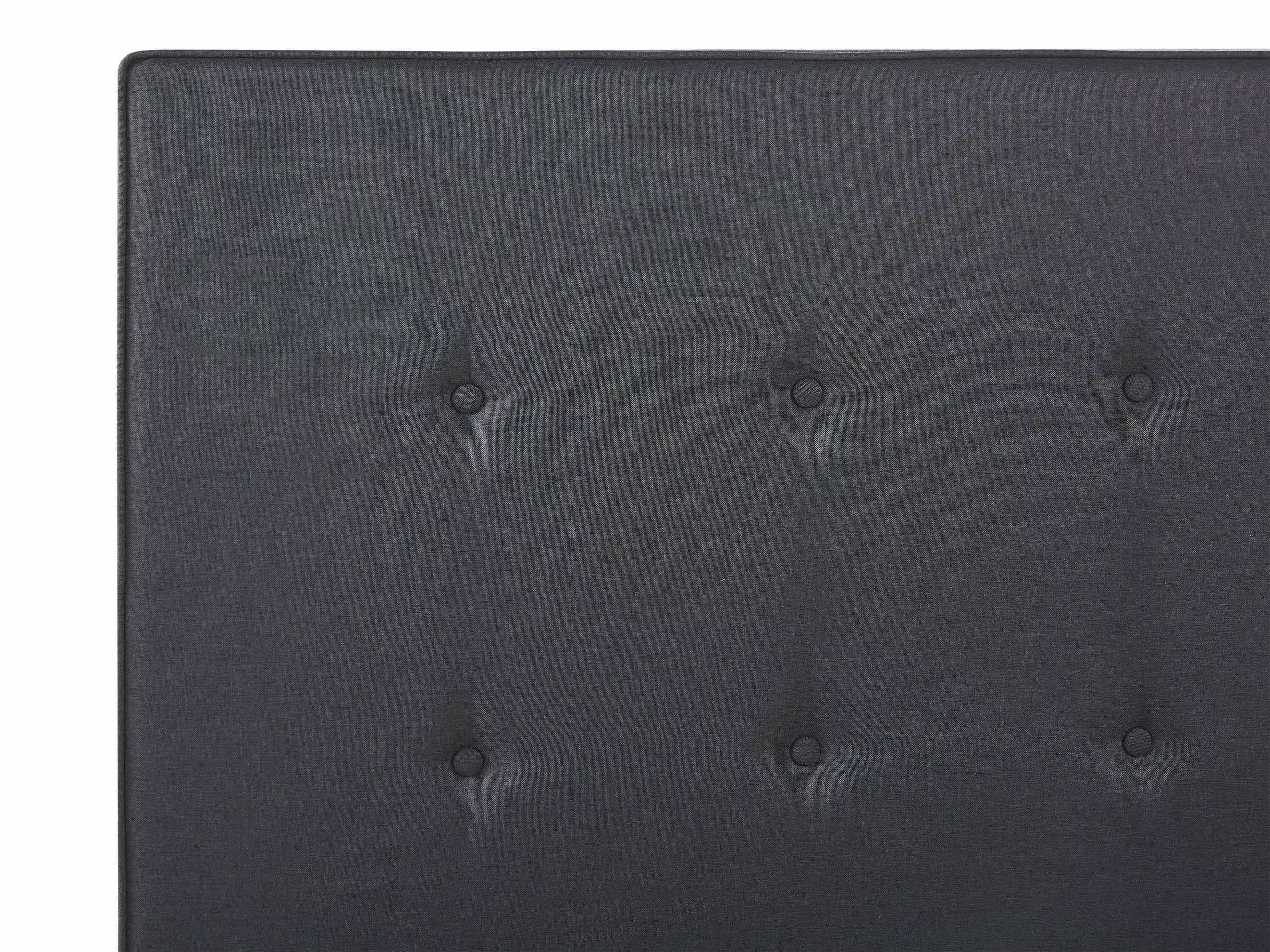 Beliani Bed Stof Donkergrijs In Diverse Formaten AMBASSADOR 9 Beliani Bed Stof Donkergrijs In Diverse Formaten AMBASSADOR - Afbeelding 7