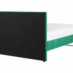 Beliani Bed Fluweel Groen In Diverse Formaten BELLOU -Exporteren Stoelen Winkel undef src sa picid 777654 type whitesh image scaled