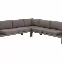 Beliani Loungeset 5-zits Aluminium Grijs FERENTINO -Exporteren Stoelen Winkel undef src sa picid 777828 type whitesh image scaled
