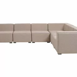 Beliani Loungeset 7-zits Rotan Beige Rechtszijdig AREZZO -Exporteren Stoelen Winkel undef src sa picid 778102 type whitesh image scaled