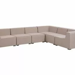 Beliani Loungeset 7-zits Rotan Beige Rechtszijdig AREZZO -Exporteren Stoelen Winkel undef src sa picid 778104 type whitesh image scaled