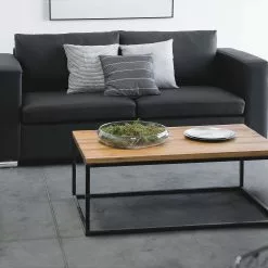 Beliani Salontafel Teakhout PROVO II -Exporteren Stoelen Winkel undef src sa picid 77859 type color image scaled