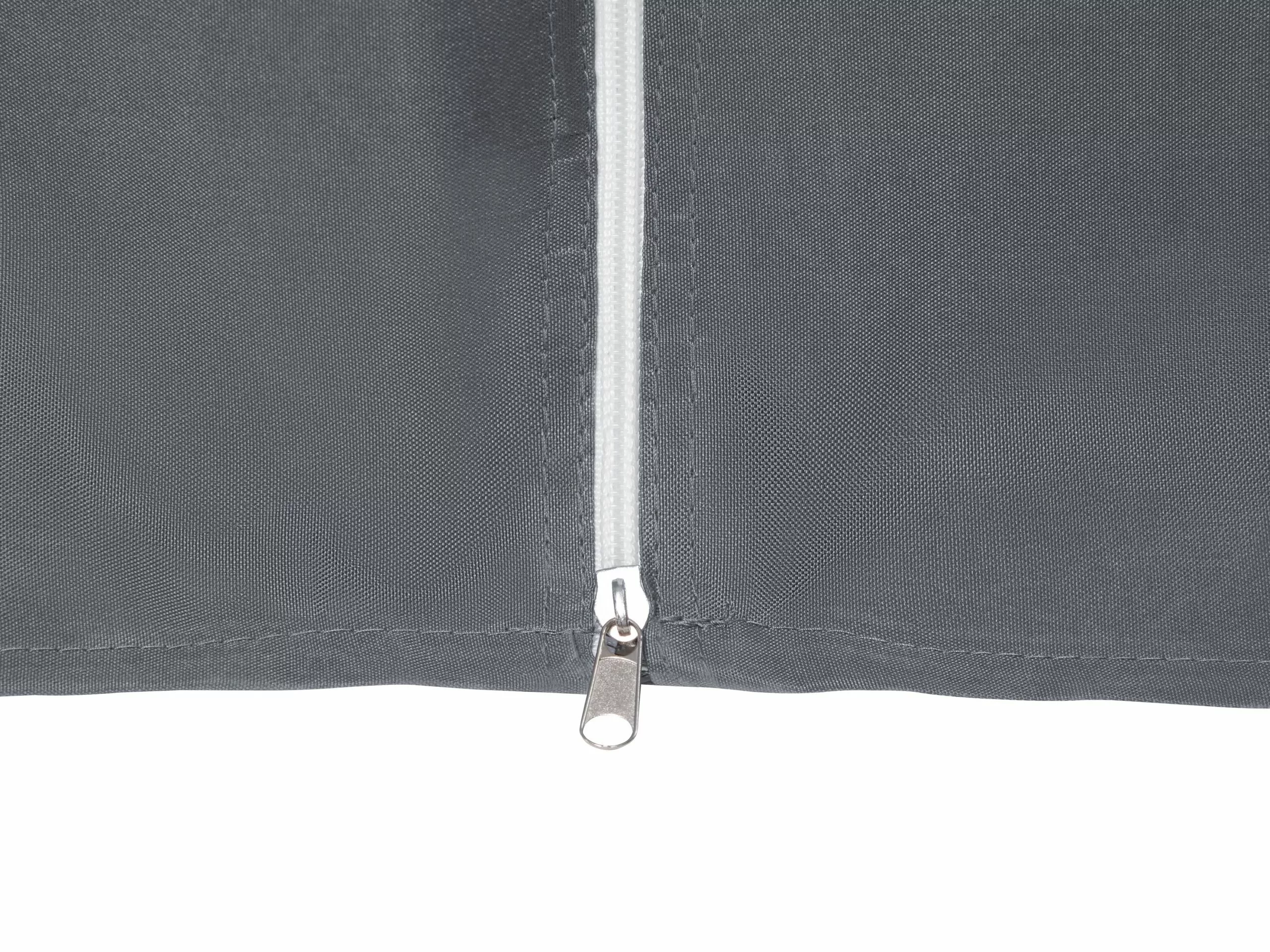 Beliani Paviljoen Staal Grafietgrijs 300 X 400 Cm COLOS - Afbeelding 6