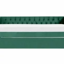 Beliani Bedbank Fluweel Groen 90 X 200 GASSIN -Exporteren Stoelen Winkel undef src sa picid 779279 type whitesh image scaled