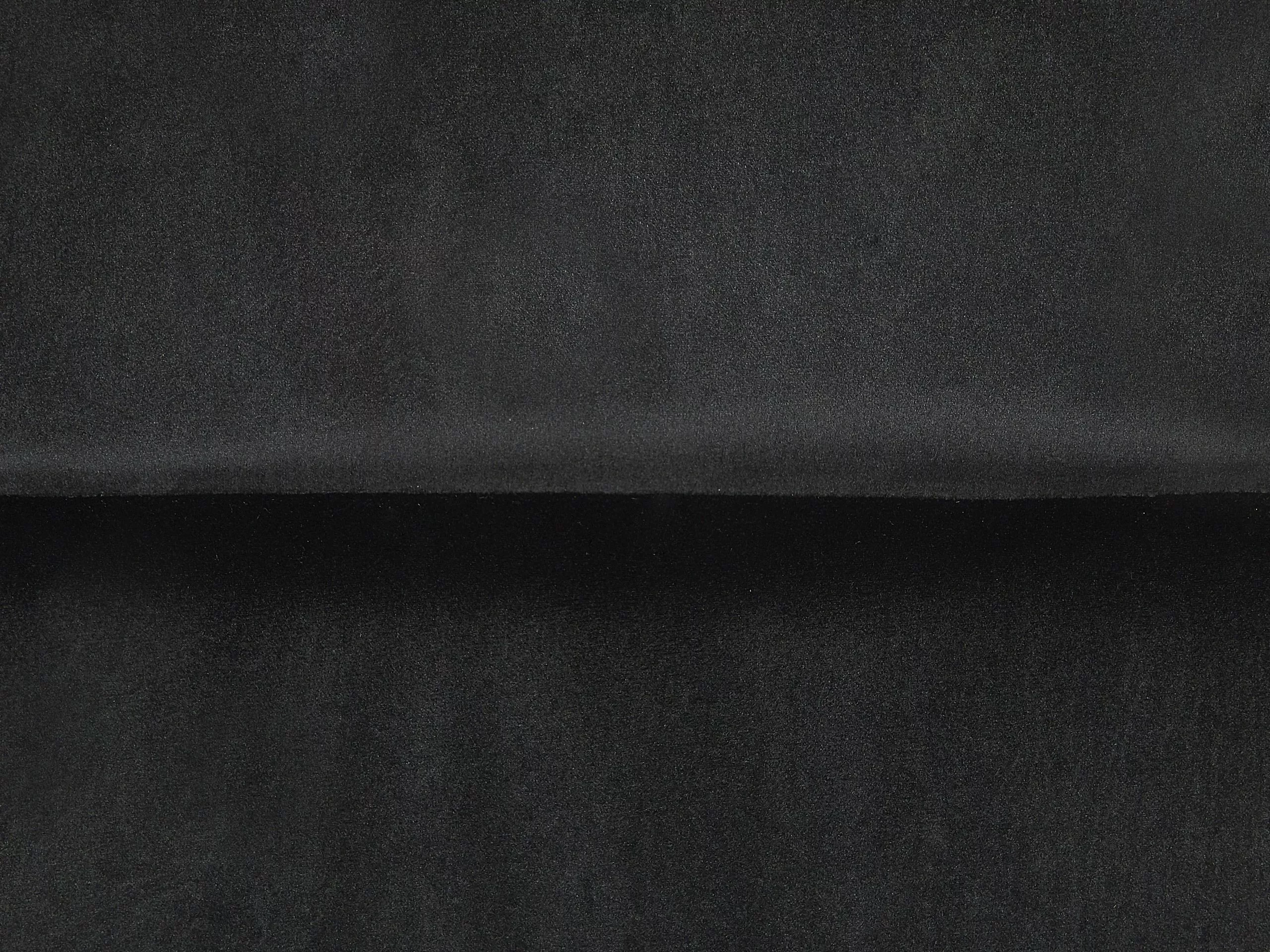 Beliani Eetkamerstoel Set Van 2 Fluweel Zwart ROCKFORD - Afbeelding 8