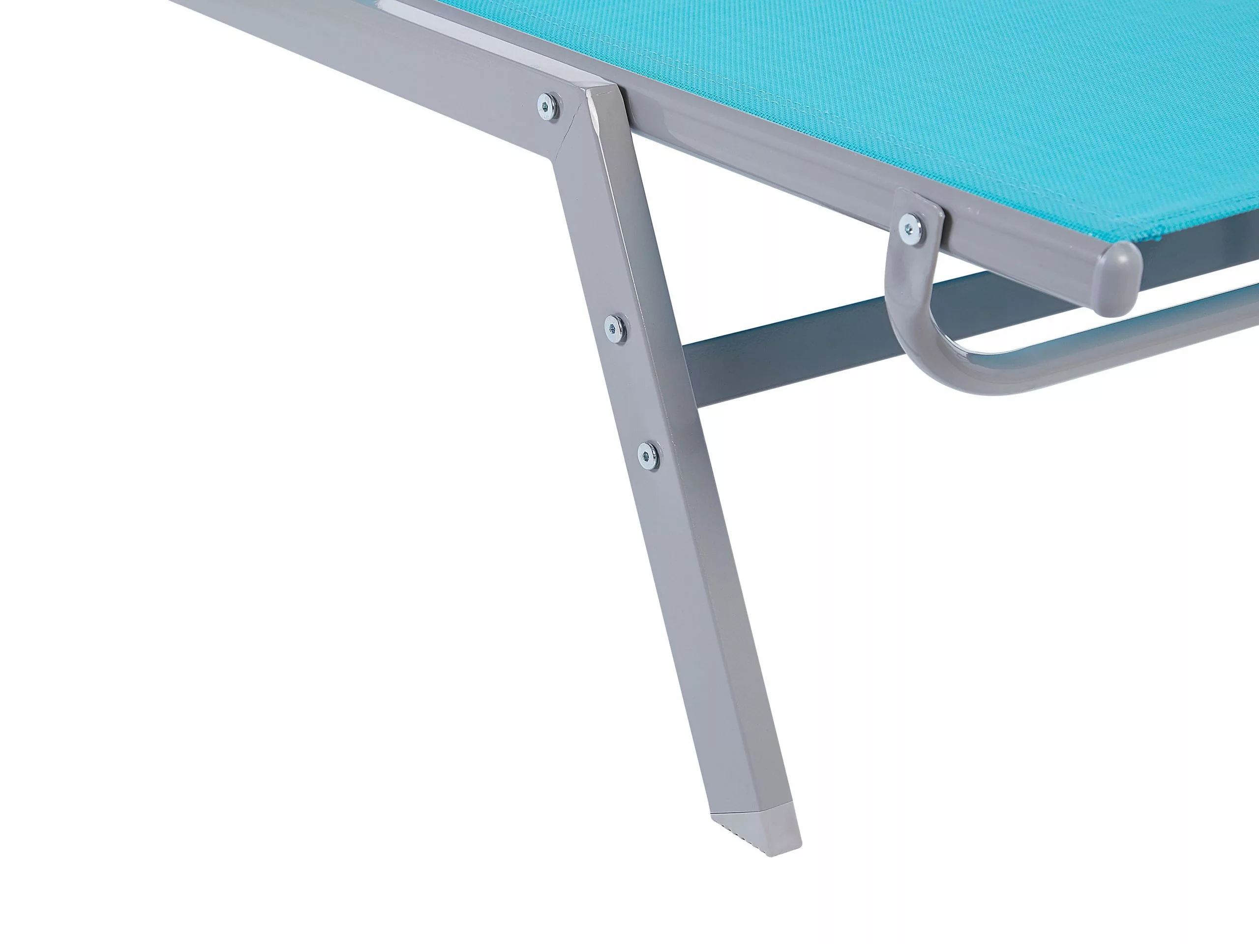 Beliani Ligstoel Staal Blauw NOLI 9 Beliani Ligstoel Staal Blauw NOLI - Afbeelding 7