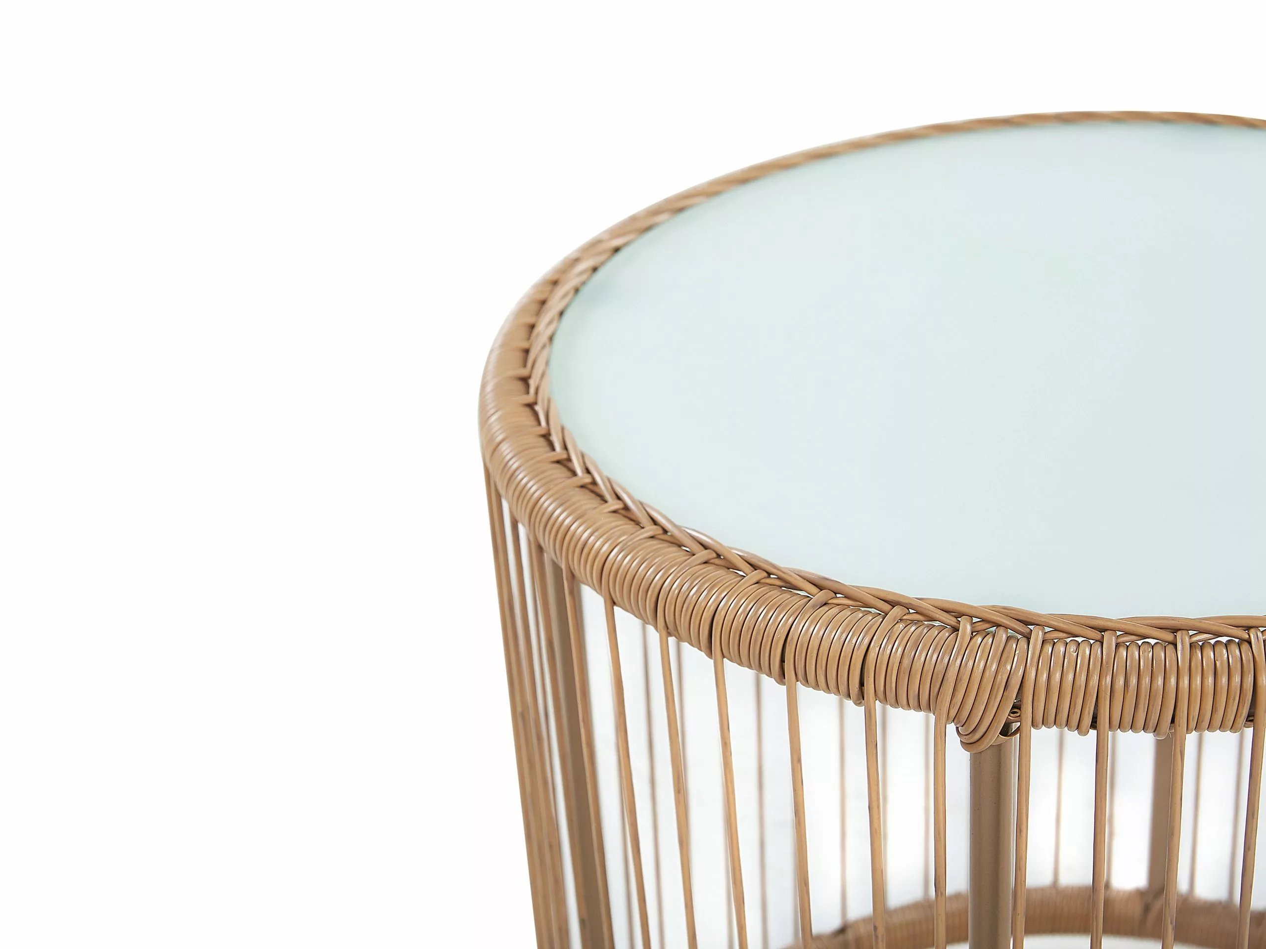 Beliani Balkonset Rotan Natuurlijk LABICO - Afbeelding 8