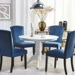 Beliani Eettafel Wit AKRON -Exporteren Stoelen Winkel undef src sa picid 781798 type color image 1 scaled