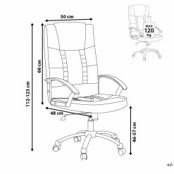 Beliani Bureaustoel Met Massagefunctie Kunstleer Zwart RELAX 19 Beliani Bureaustoel Met Massagefunctie Kunstleer Zwart RELAX -Exporteren Stoelen Winkel undef src sa picid 782399 type whitesh image scaled