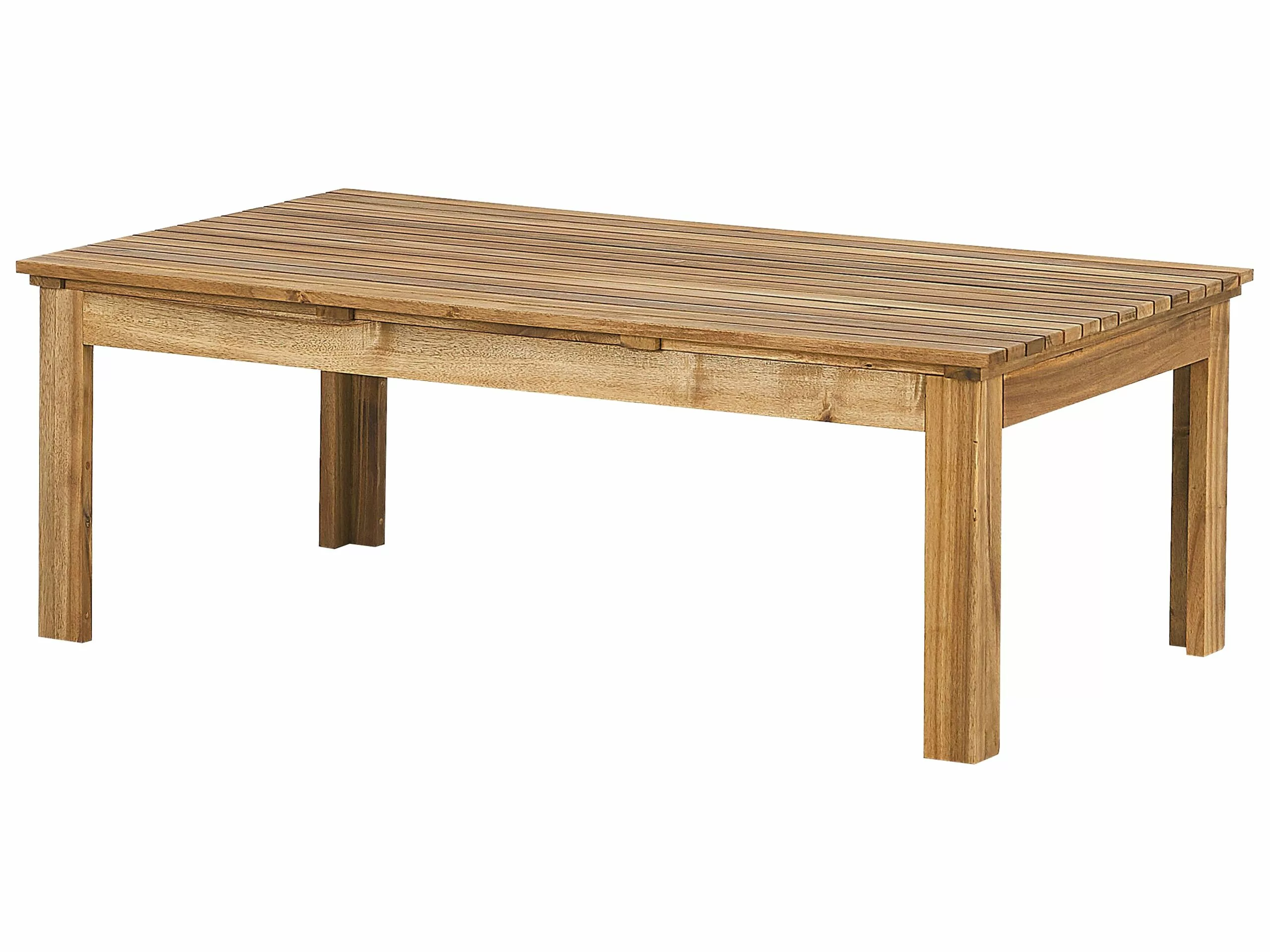 Beliani Loungeset 4-zits Acaciahout Bruin PACIFIC - Afbeelding 9