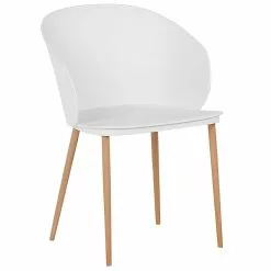 Beliani Eetkamerstoel Set Van 2 Kunststof Wit BLAYKEE -Exporteren Stoelen Winkel undef src sa picid 783881 type whitesh image scaled