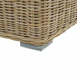 Beliani Tuinstoel Set Van 2 Rotan Natuurlijk/crèmewit ARDEA -Exporteren Stoelen Winkel undef src sa picid 785379 type whitesh image scaled