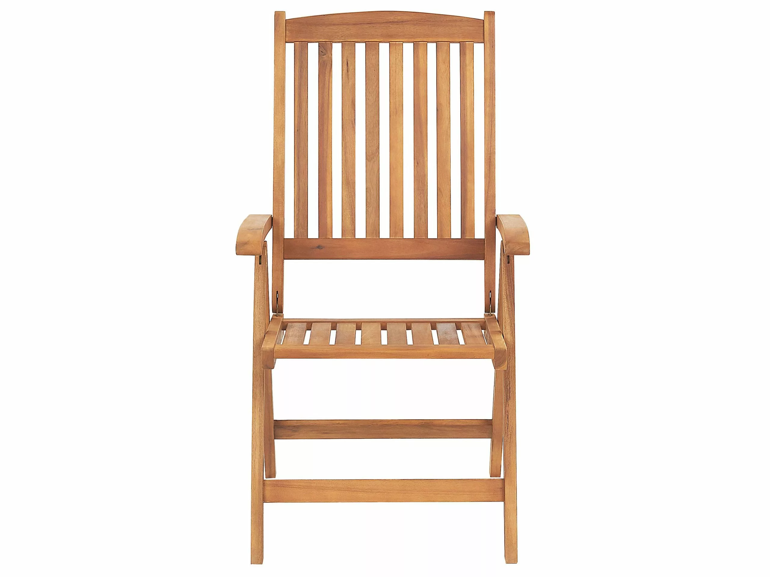 Beliani Balkonset Acaciahout Lichtbruin JAVA 6 Beliani Balkonset Acaciahout Lichtbruin JAVA - Afbeelding 4