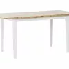 Beliani Eettafel Uitschuifbaar Rubberboomhout Lichtbruin/wit 120/150 X 80 Cm HOUSTON -Exporteren Stoelen Winkel undef src sa picid 785829 type whitesh image
