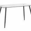 Beliani Eettafel Glas/zwart 140 X 80 Cm MIDLAND -Exporteren Stoelen Winkel undef src sa picid 785945 type whitesh image