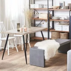 Beliani Eettafel Lichtbruin/zwart 120 X 80 Cm LUTON 10 Beliani Eettafel Lichtbruin/zwart 120 X 80 Cm LUTON -Exporteren Stoelen Winkel undef src sa picid 786553 type color image scaled