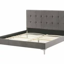 Beliani Bed Fluweel Grijs In Diverse Formaten AMBERT 15 Beliani Bed Fluweel Grijs In Diverse Formaten AMBERT -Exporteren Stoelen Winkel undef src sa picid 786681 type whitesh image scaled