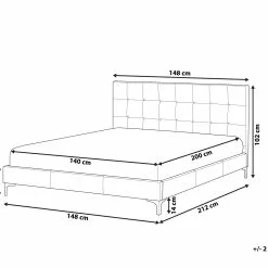 Beliani Bed Fluweel Grijs In Diverse Formaten AMBERT 21 Beliani Bed Fluweel Grijs In Diverse Formaten AMBERT -Exporteren Stoelen Winkel undef src sa picid 786687 type whitesh image scaled
