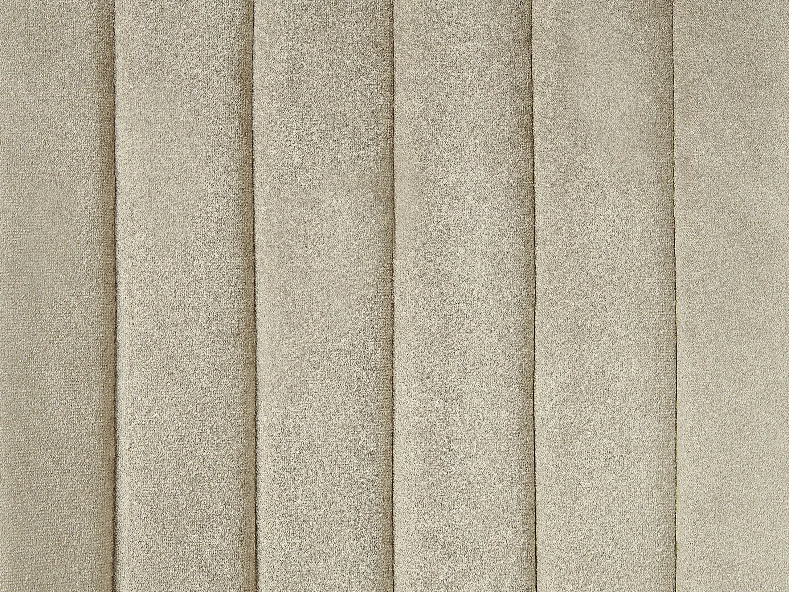 Beliani Eetkamerstoel Set Van 2 Fluweel Taupe LAVONIA 10 Beliani Eetkamerstoel Set Van 2 Fluweel Taupe LAVONIA - Afbeelding 8