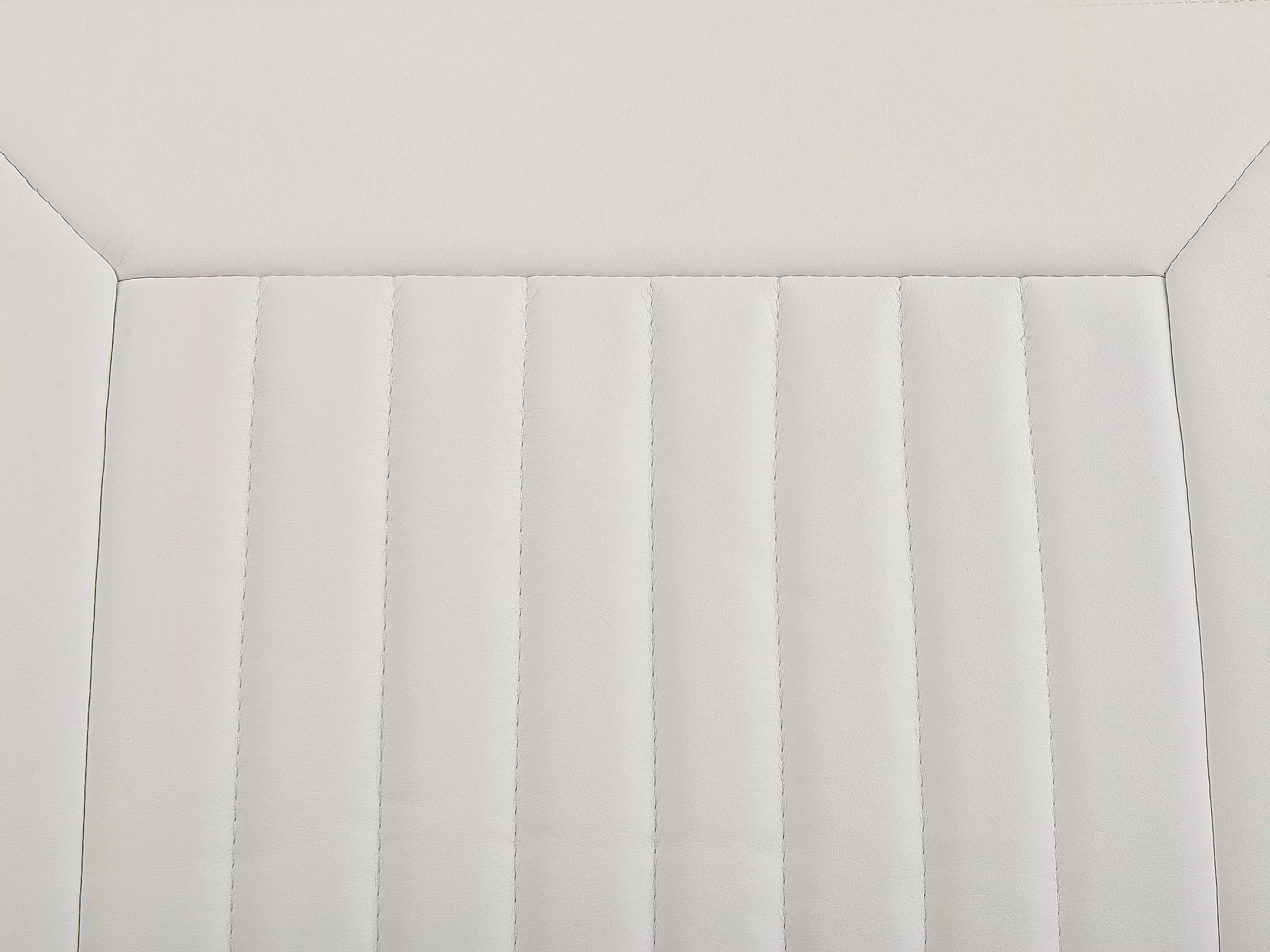 Beliani Eetkamerstoel Set Van 2 Kunstleer Crèmewit BRANDOL - Afbeelding 8