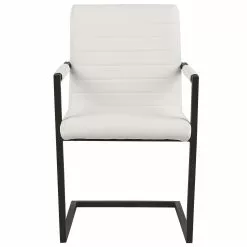 Beliani Eetkamerstoel Set Van 2 Kunstleer Wit BUFORD -Exporteren Stoelen Winkel undef src sa picid 790079 type whitesh image scaled