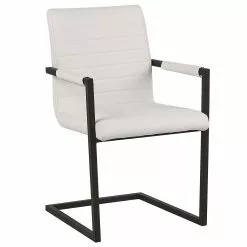 Beliani Eetkamerstoel Set Van 2 Kunstleer Wit BUFORD -Exporteren Stoelen Winkel undef src sa picid 790080 type whitesh image scaled