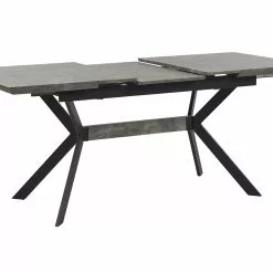 Beliani Eettafel Uitschuifbaar Betonlook 140 / 180 X 90 Cm BENSON -Exporteren Stoelen Winkel undef src sa picid 790579 type whitesh image scaled