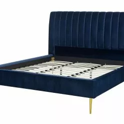 Beliani Bed Fluweel Marineblauw In Diverse Formaten MARVILLE -Exporteren Stoelen Winkel undef src sa picid 792235 type whitesh image scaled