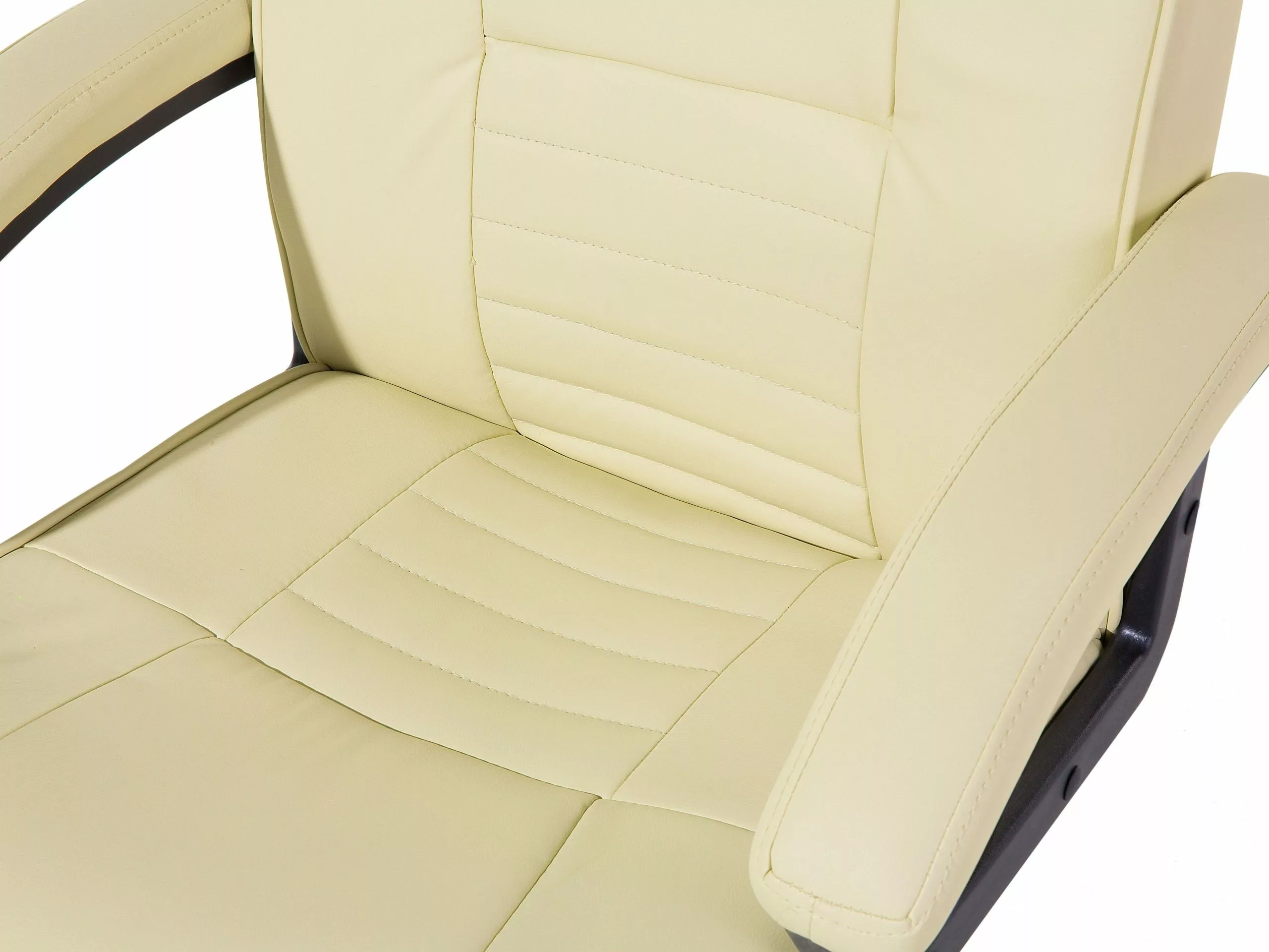 Beliani Bureaustoel Met Massagefunctie Kunstleer Beige COMFORT II 10 Beliani Bureaustoel Met Massagefunctie Kunstleer Beige COMFORT II - Afbeelding 8