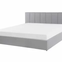 Beliani Bed Stof Lichtgrijs Met Opbergruimte In Diverse Formaten DREUX -Exporteren Stoelen Winkel undef src sa picid 793239 type whitesh image scaled