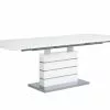 Beliani Eettafel Uitschuifbaar Wit 180 / 220 X 90 Cm HAMLER -Exporteren Stoelen Winkel undef src sa picid 794566 type whitesh image