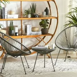 Beliani Balkonset Rotan Donkergrijs ACAPULCO II 14 Beliani Balkonset Rotan Donkergrijs ACAPULCO II -Exporteren Stoelen Winkel undef src sa picid 795219 type whitesh image scaled