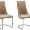 Beliani Eetkamerstoel Set Van 2 Stof Beige ALTOONA 1 Beliani Eetkamerstoel Set Van 2 Stof Beige ALTOONA -Exporteren Stoelen Winkel undef src sa picid 795732 type whitesh image