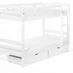 Beliani Stabelbed Met Opbergruimte Hout Wit 90 X 200 Cm REGAT -Exporteren Stoelen Winkel undef src sa picid 797146 type whitesh image scaled