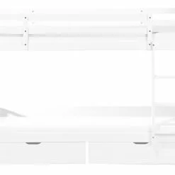 Beliani Stabelbed Met Opbergruimte Hout Wit 90 X 200 Cm REGAT -Exporteren Stoelen Winkel undef src sa picid 797148 type whitesh image scaled